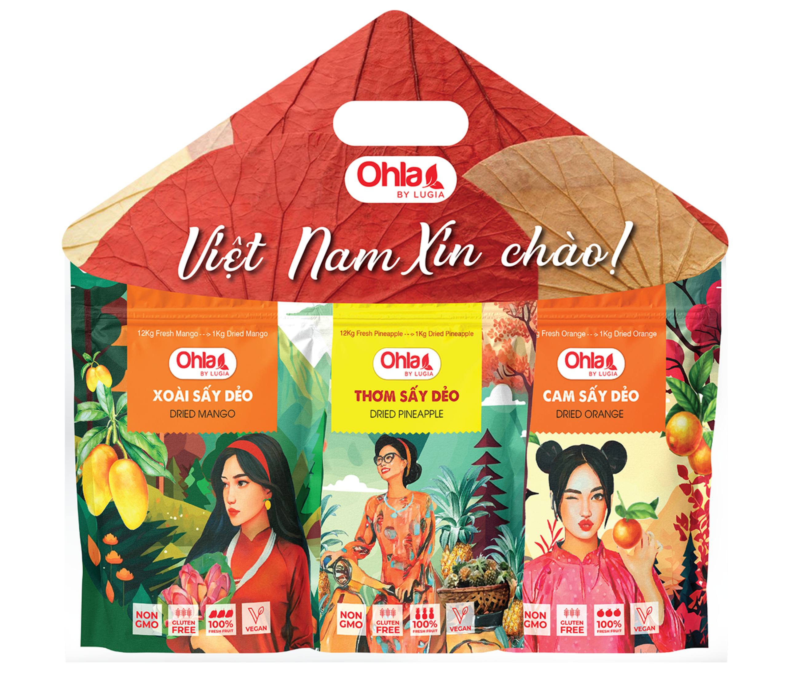 Combo Trái cây sấy dẻo