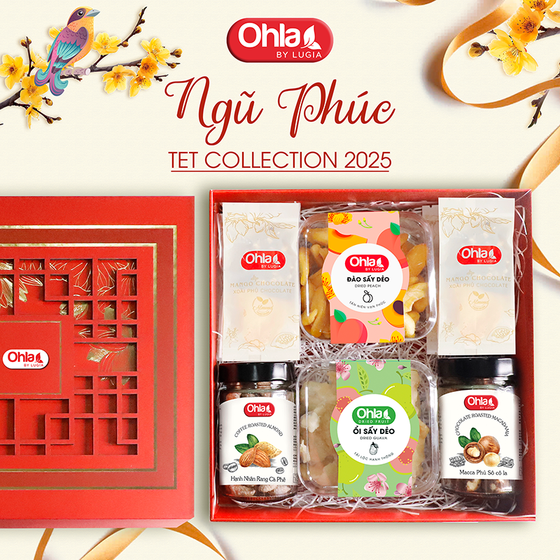 HỘP QUÀ NGŨ PHÚC OHLA